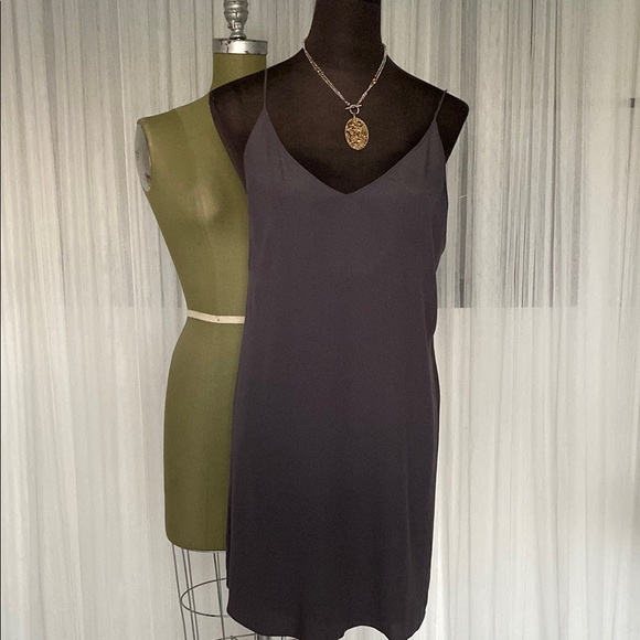 Wilfred Dresses & Skirts - Aritzia Wilfred Free Elegant Taupe Slip Dress! Size Medium